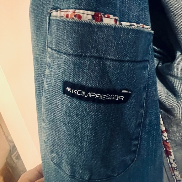 Denim sport coat size 54 - Picture 5 of 6